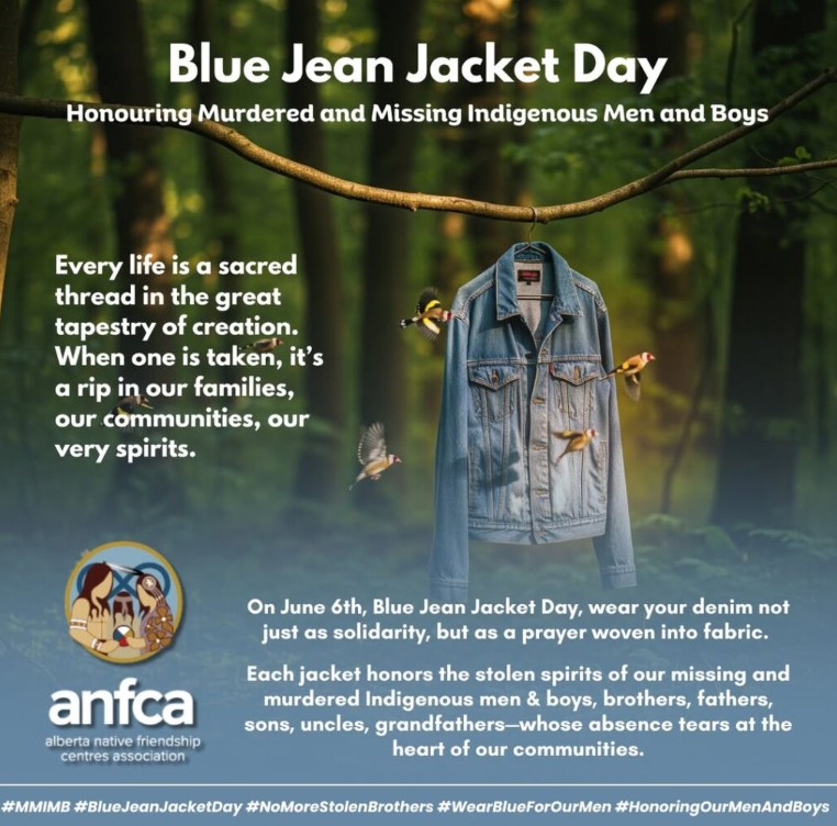 Blue Jean Jacket Day Infographic from ANFCA